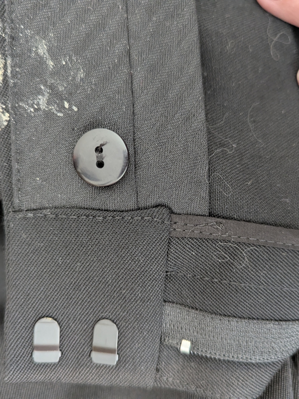 Nili Lotan Christophe Wool Pant - Size 12 - Picture 10 of 12